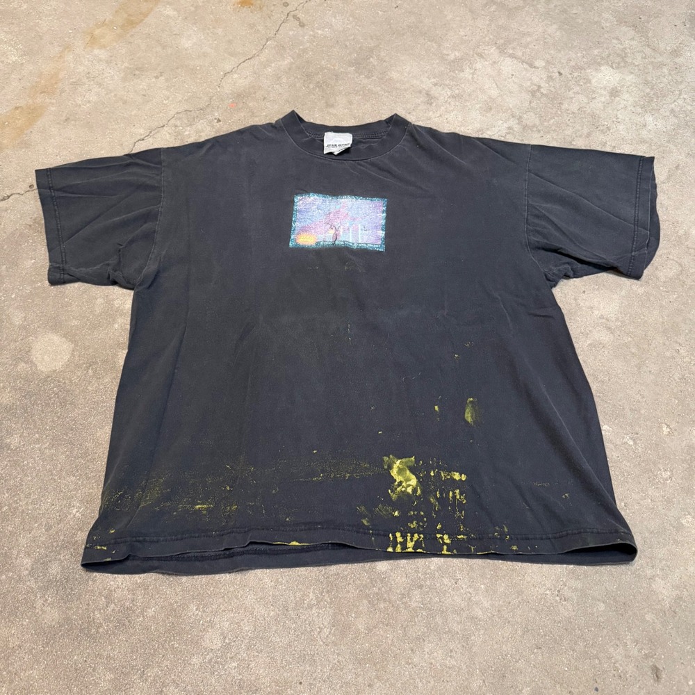 Star Wars T Shirt Mens XL Black Embrace the Dark Side Darth Vader Distressed